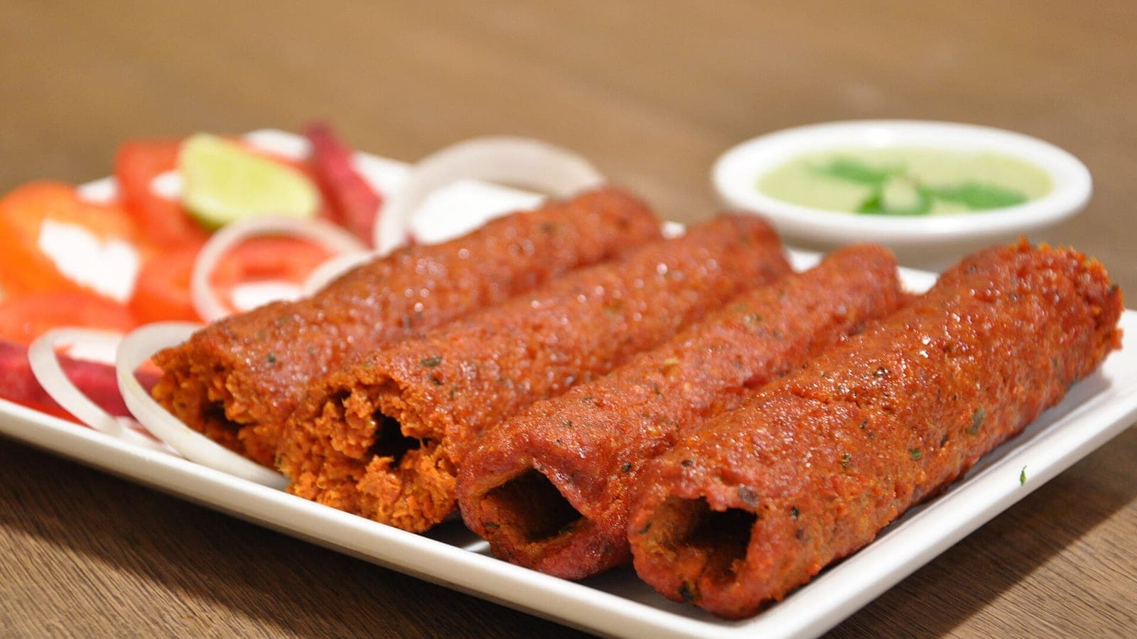 Mutton seekh kebabs