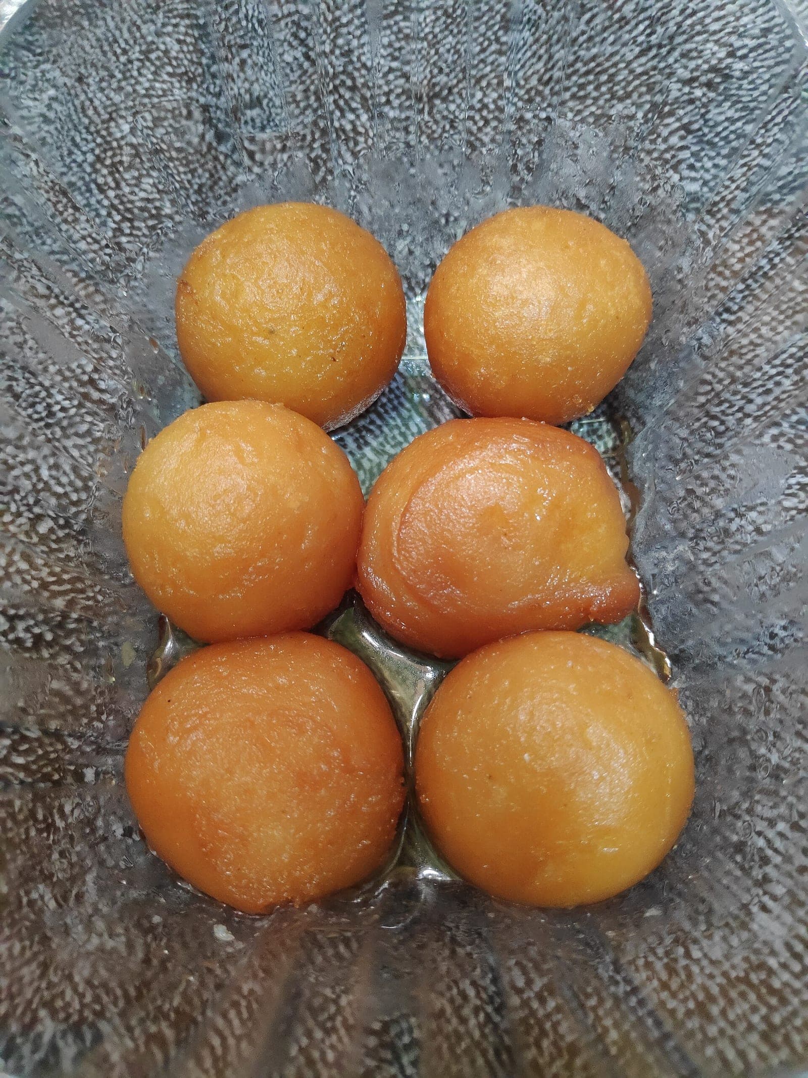 Gulab jamun in warm syrup